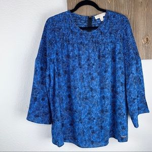 [Michael Kors] Polka dot blouse Size XL